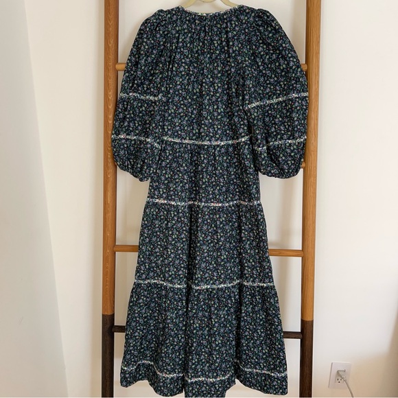 THE GREAT - Floral Long Sleeve Dress - Picture 2 of 5